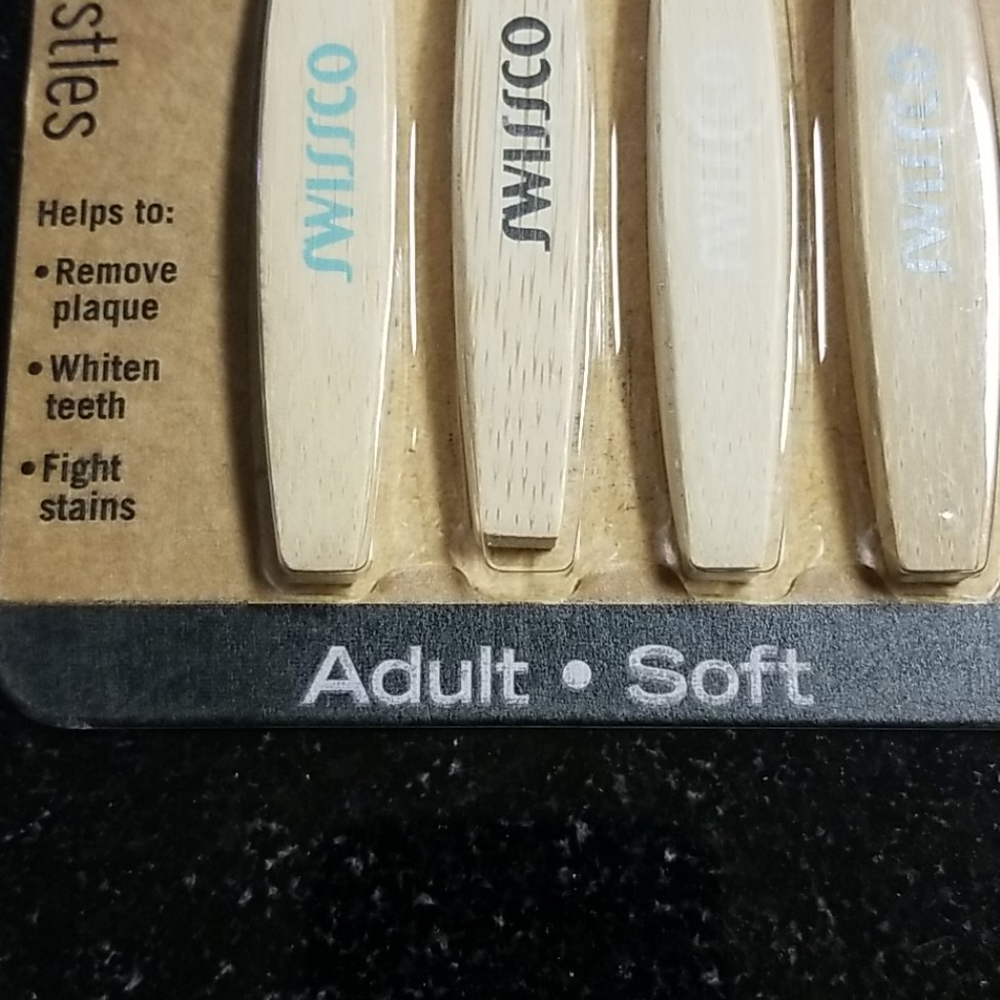 Bamboo Handle Toothbrushes - Picture 4 of 6
